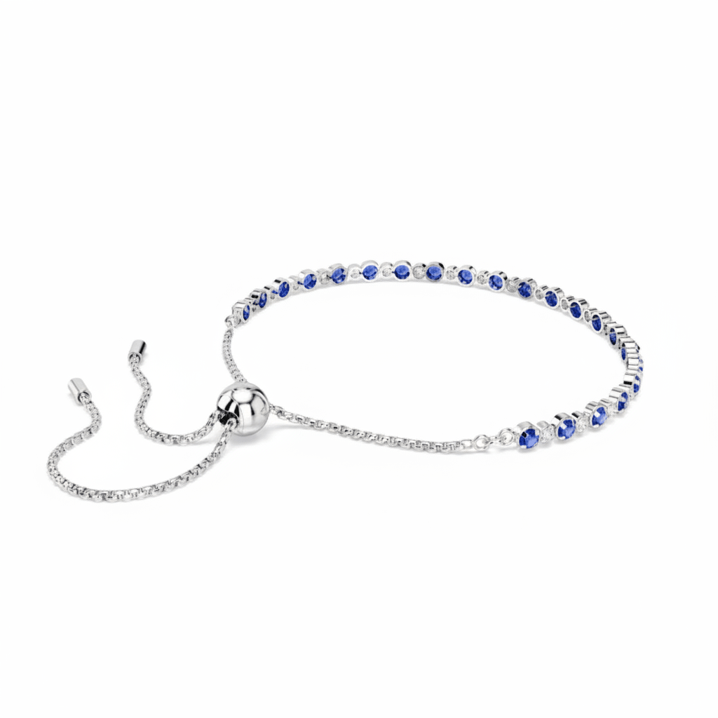 Swarovski Matrix Tennis Bracelet Mixed round cuts -Swarovski