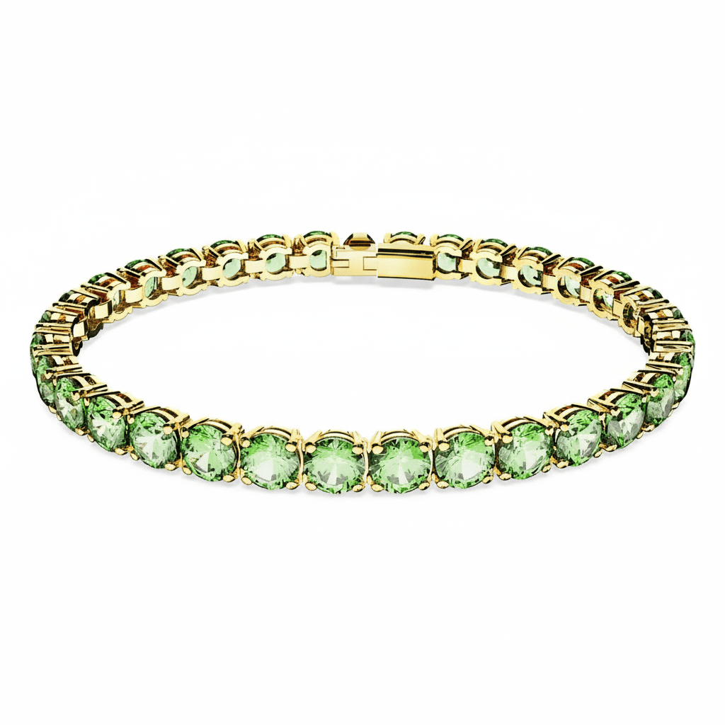 Swarovski Matrix Tennis Bracelet Round Cut -Swarovski