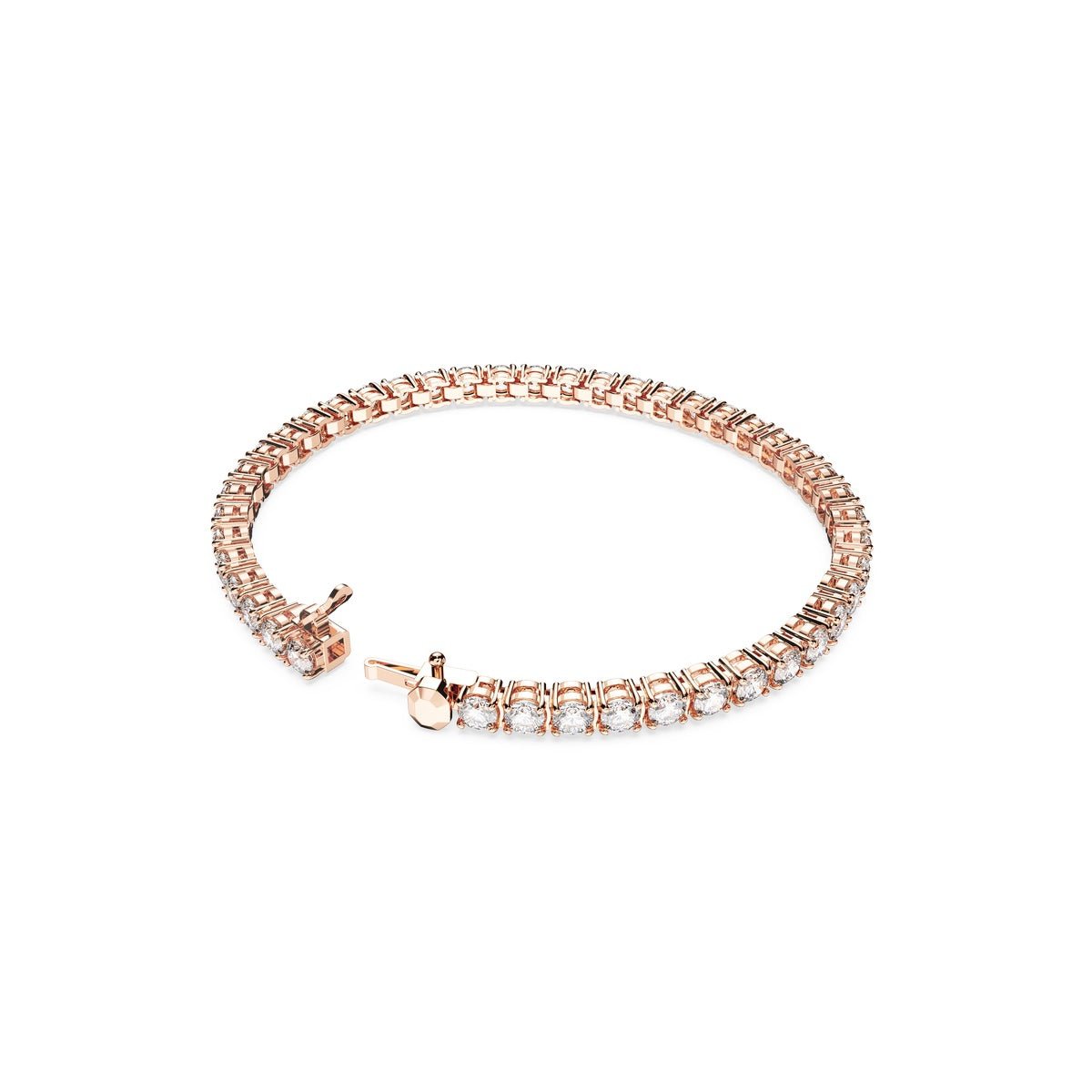Swarovski Matrix Tennis bracelet Round cut -Swarovski