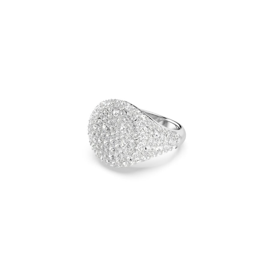 Swarovski Meteora Cocktail Ring White Rhodium Plated -Swarovski