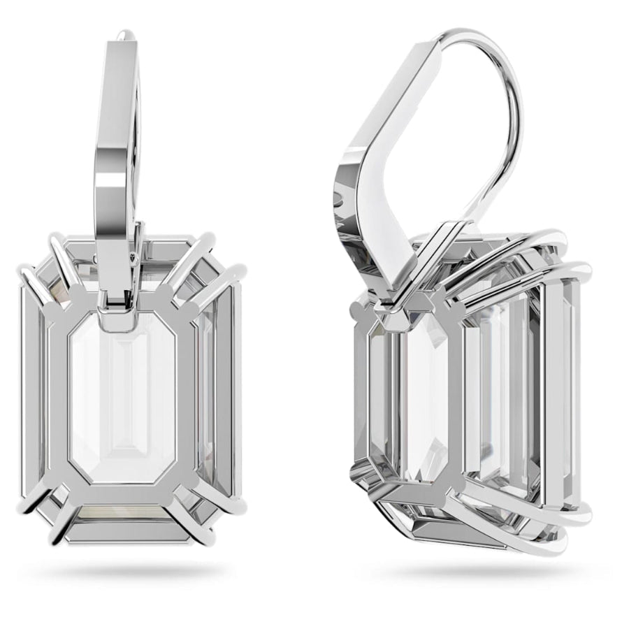 Swarovski Millenia Drop Earrings Octagon Cut -Swarovski