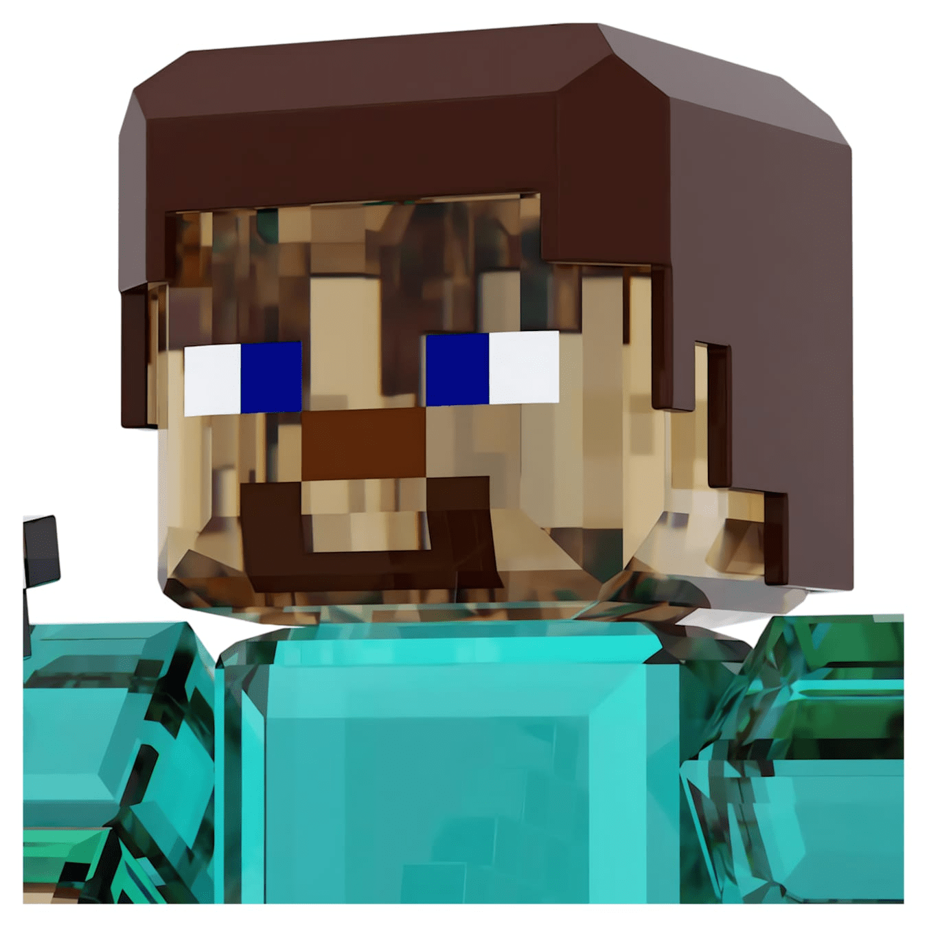 Swarovski Minecraft Steve -Swarovski