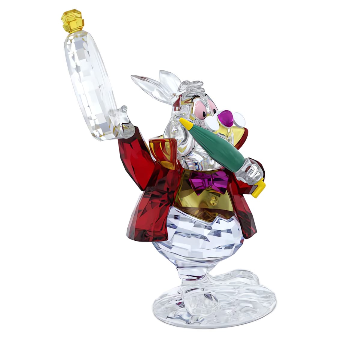 Swarovski Ornament Alice In Wonderland White Rabbit -Swarovski