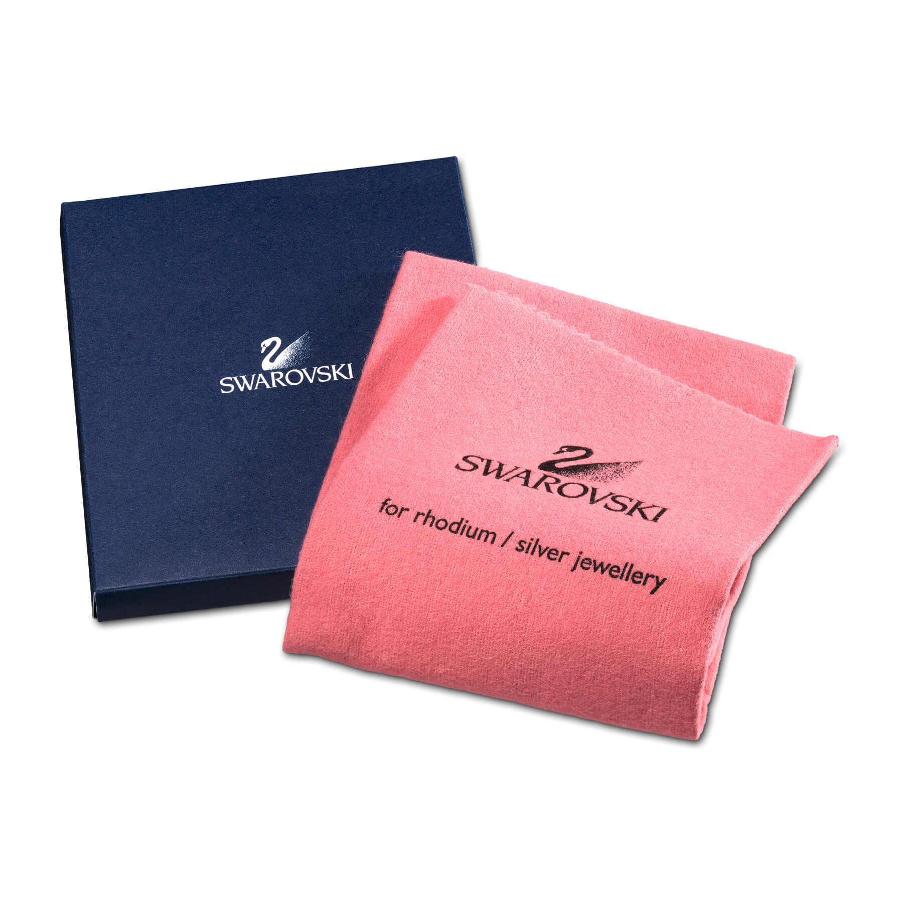 Swarovski Polishing Cloth Rhodium Plated Jewellery -Swarovski
