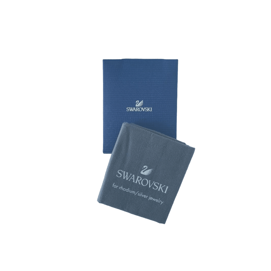 Swarovski Polishing Cloth Rhodium Plated Jewellery -Swarovski