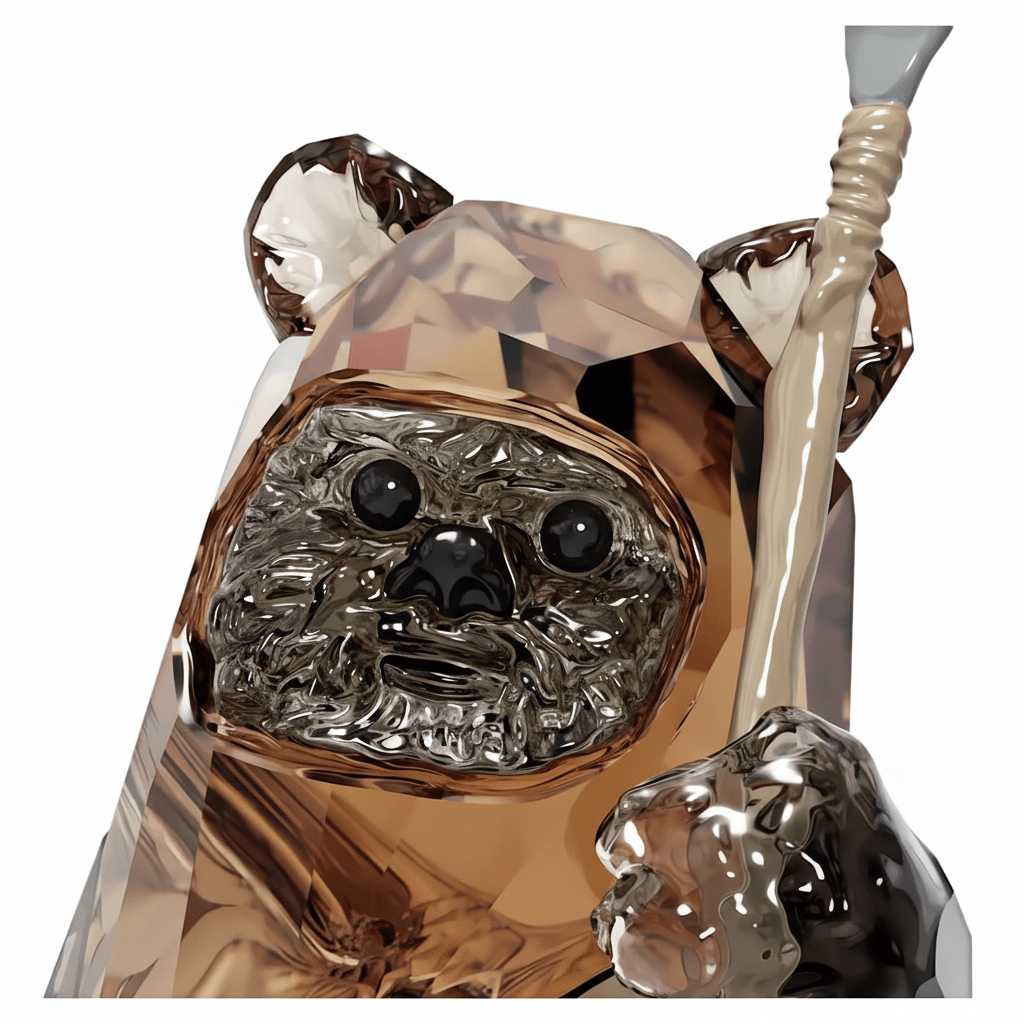 Swarovski Star Wars Ewok Wicket -Swarovski