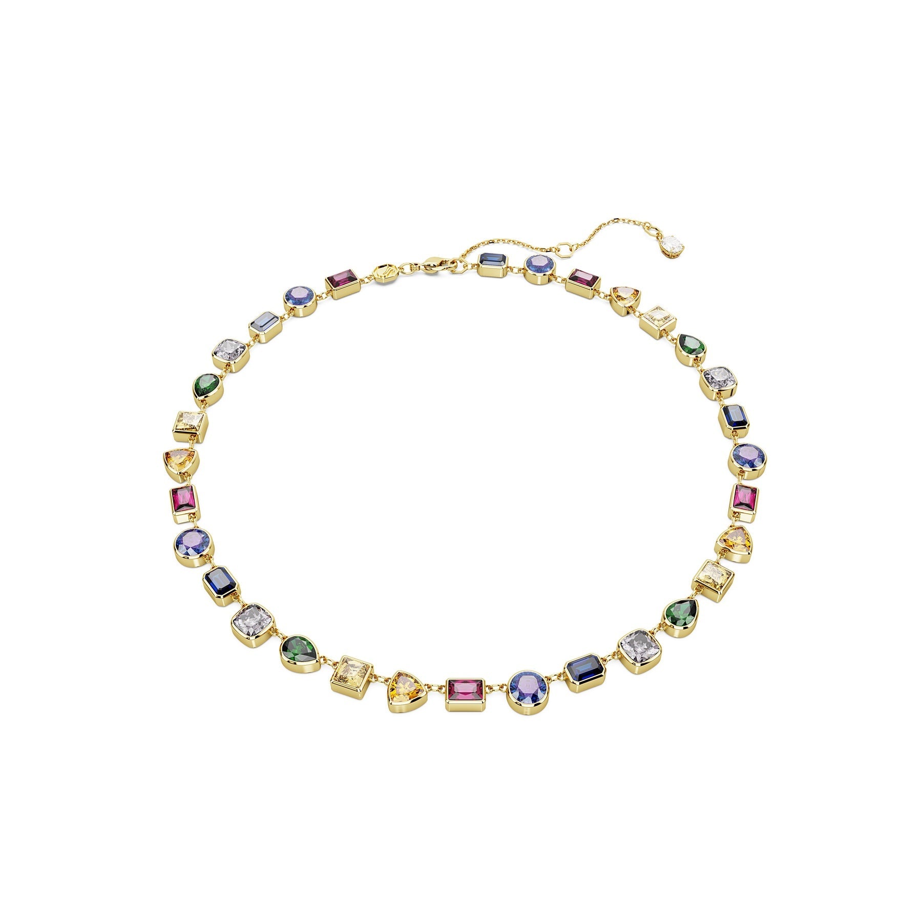 Swarovski Stilla All Round Mixed Cuts Multicolored Gold-tone Plated -Swarovski
