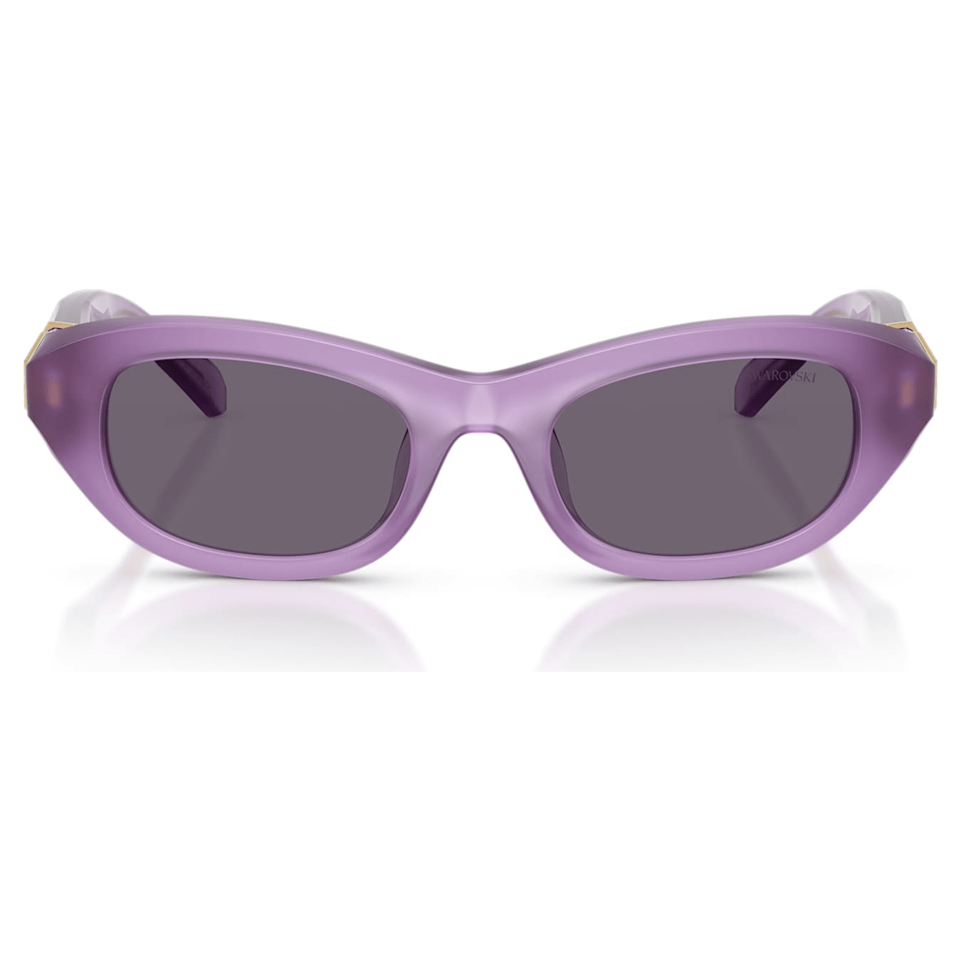 Swarovski Sunglasses, Pillow shape, Purple -Swarovski