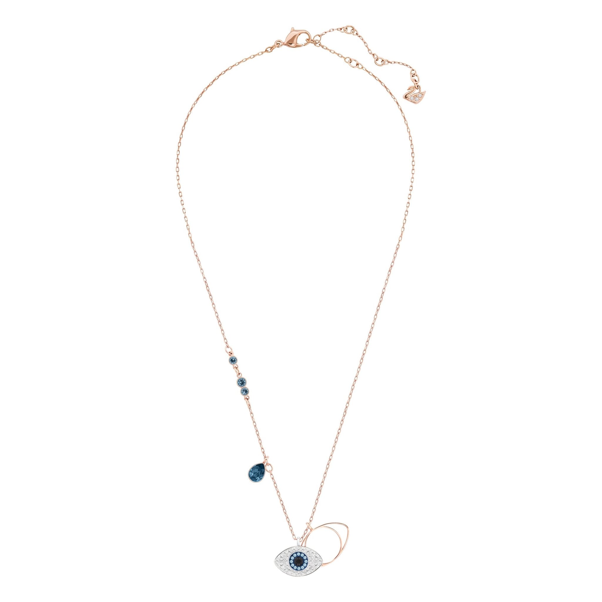 Swarovski Symbolic Evil Eye Pendant -Swarovski