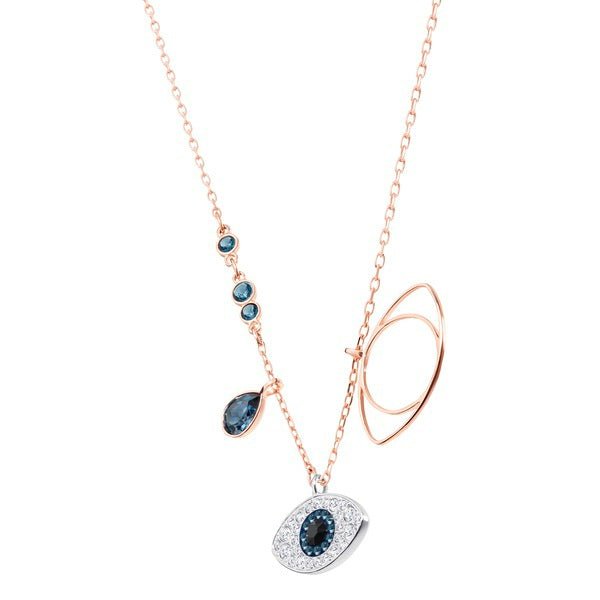 Swarovski Symbolic Evil Eye Pendant -Swarovski