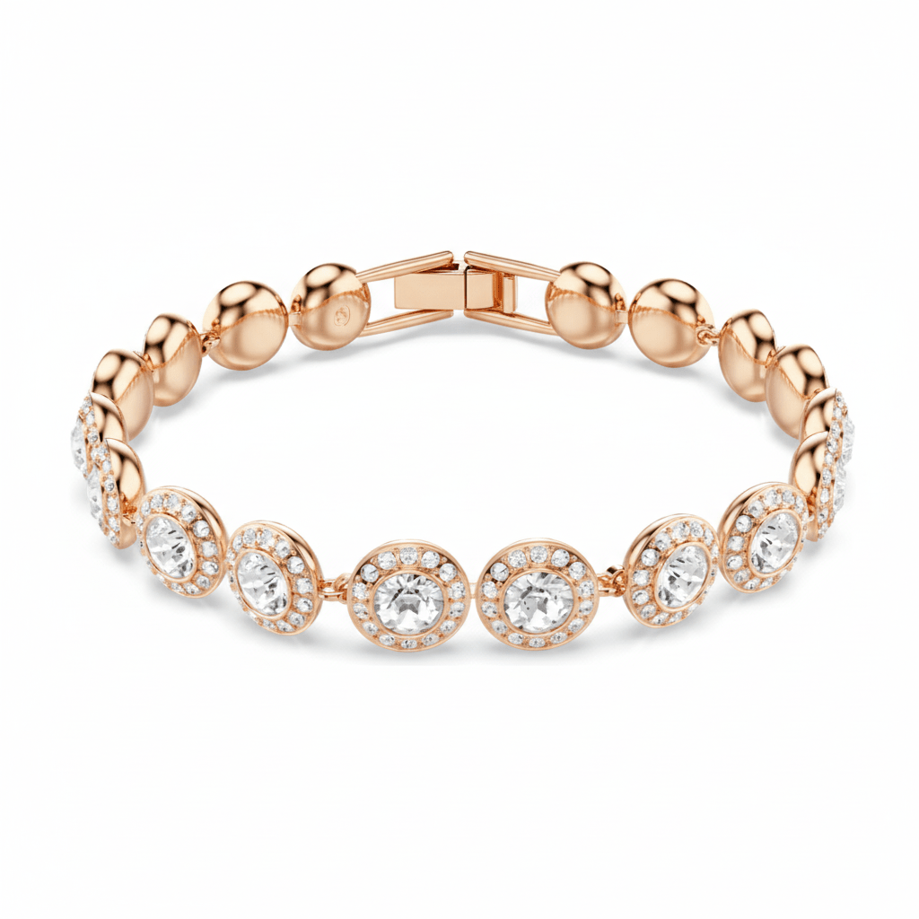 Swarovski Una Angelic bracelet Round cut -Swarovski