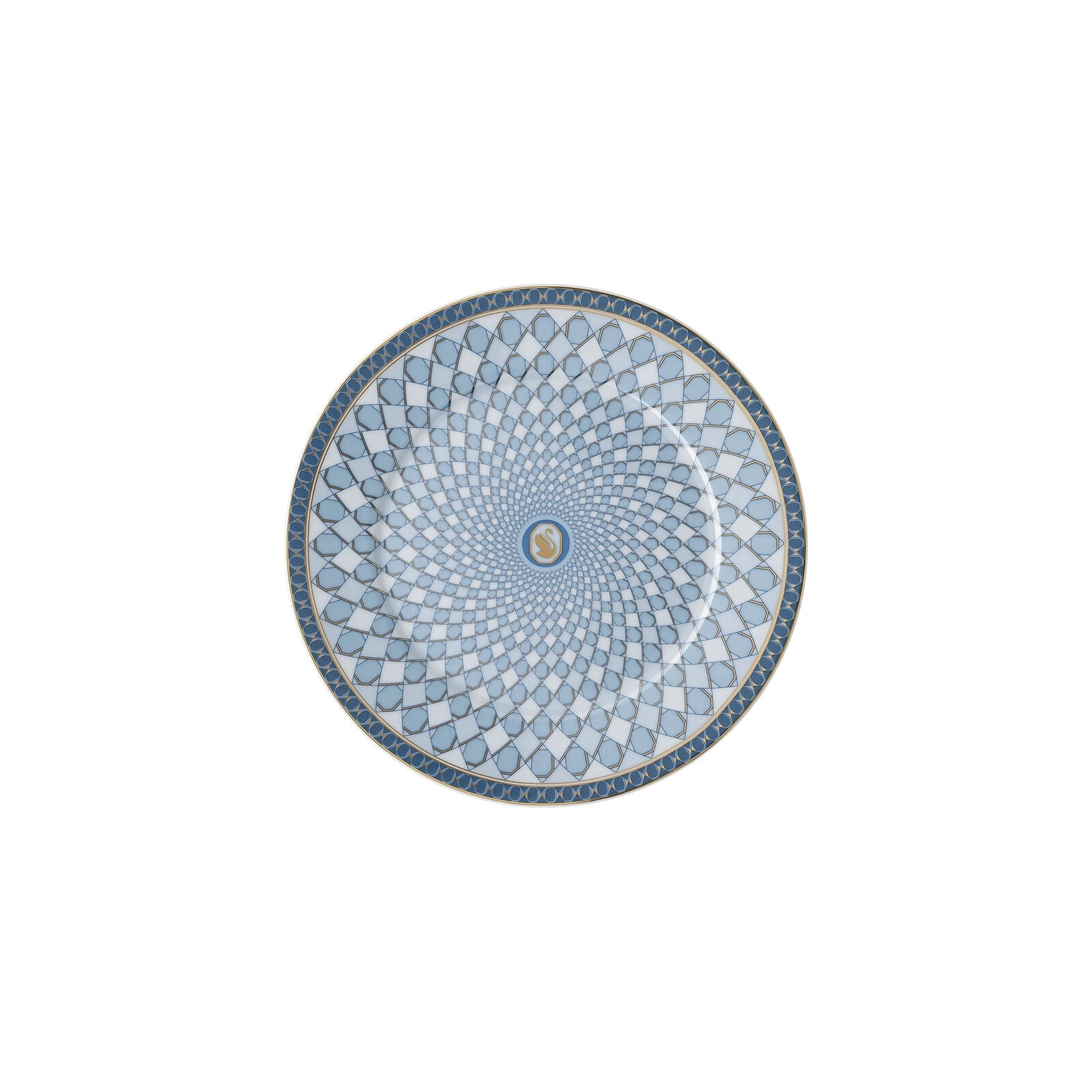 Swarovski x Rosenthal Signum Azure Bread and Butter 18cm Plate -Rosenthal