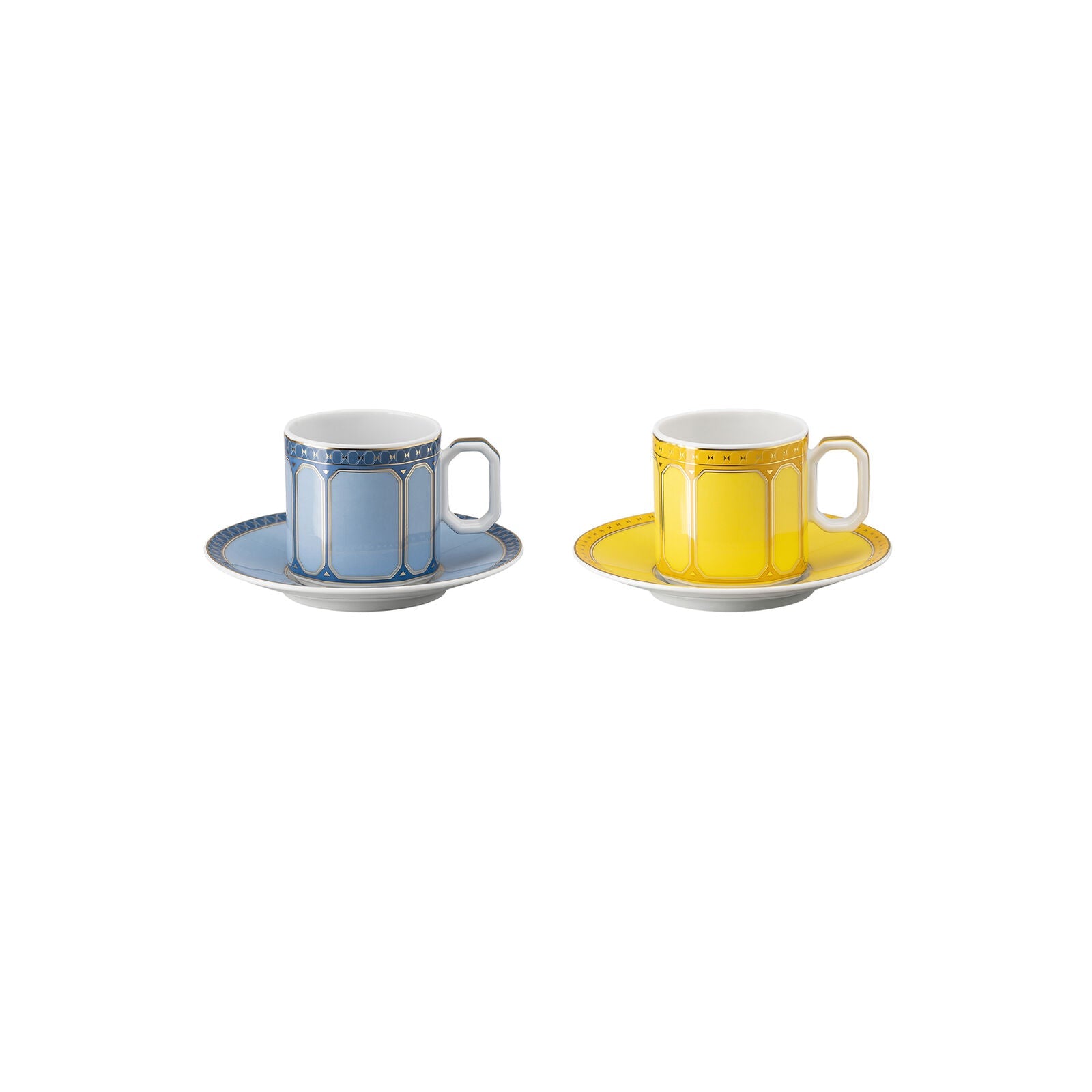 Swarovski x Rosenthal Signum Azure + Jonquil Espresso cup -Rosenthal
