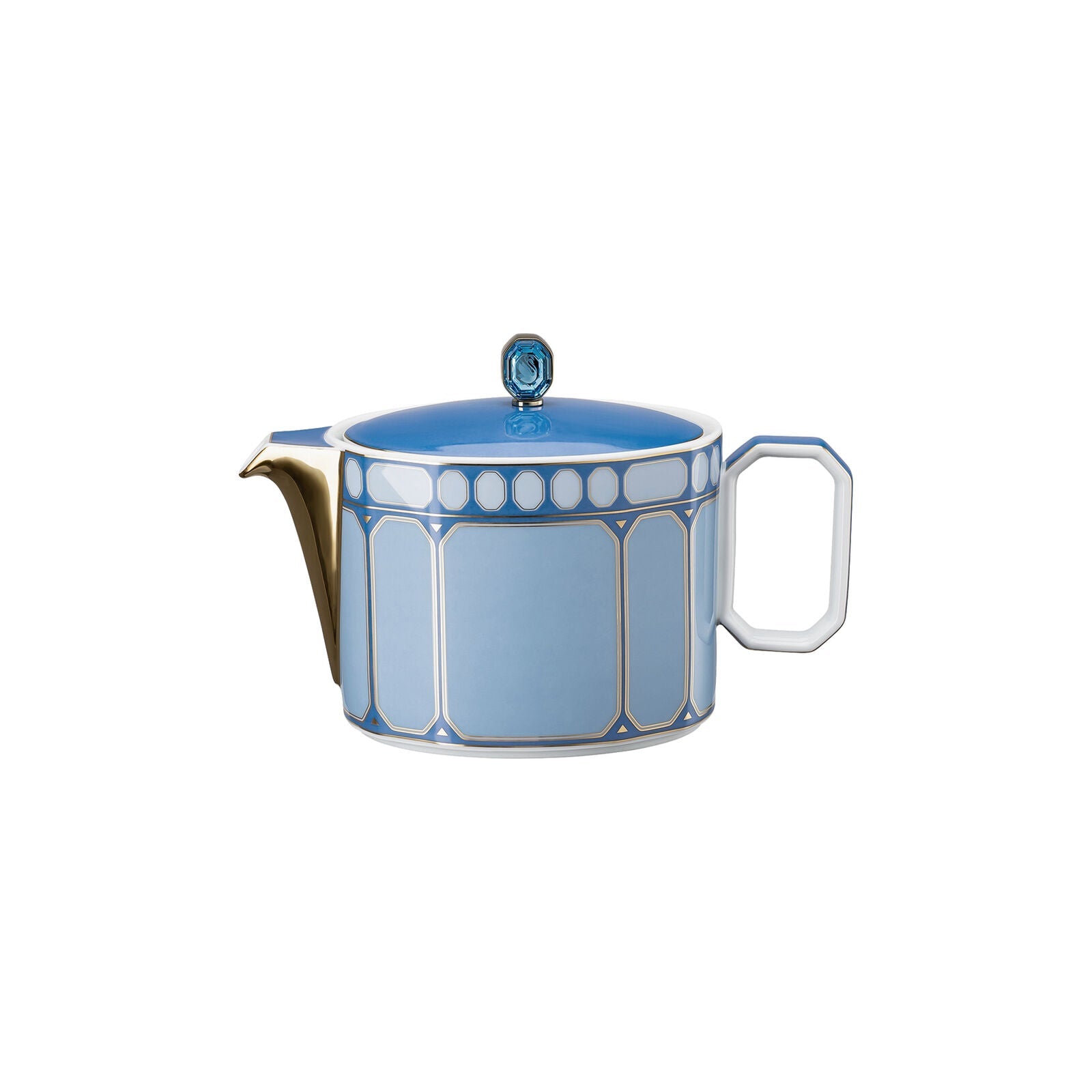 Swarovski x Rosenthal Signum Azure Teapot -Rosenthal