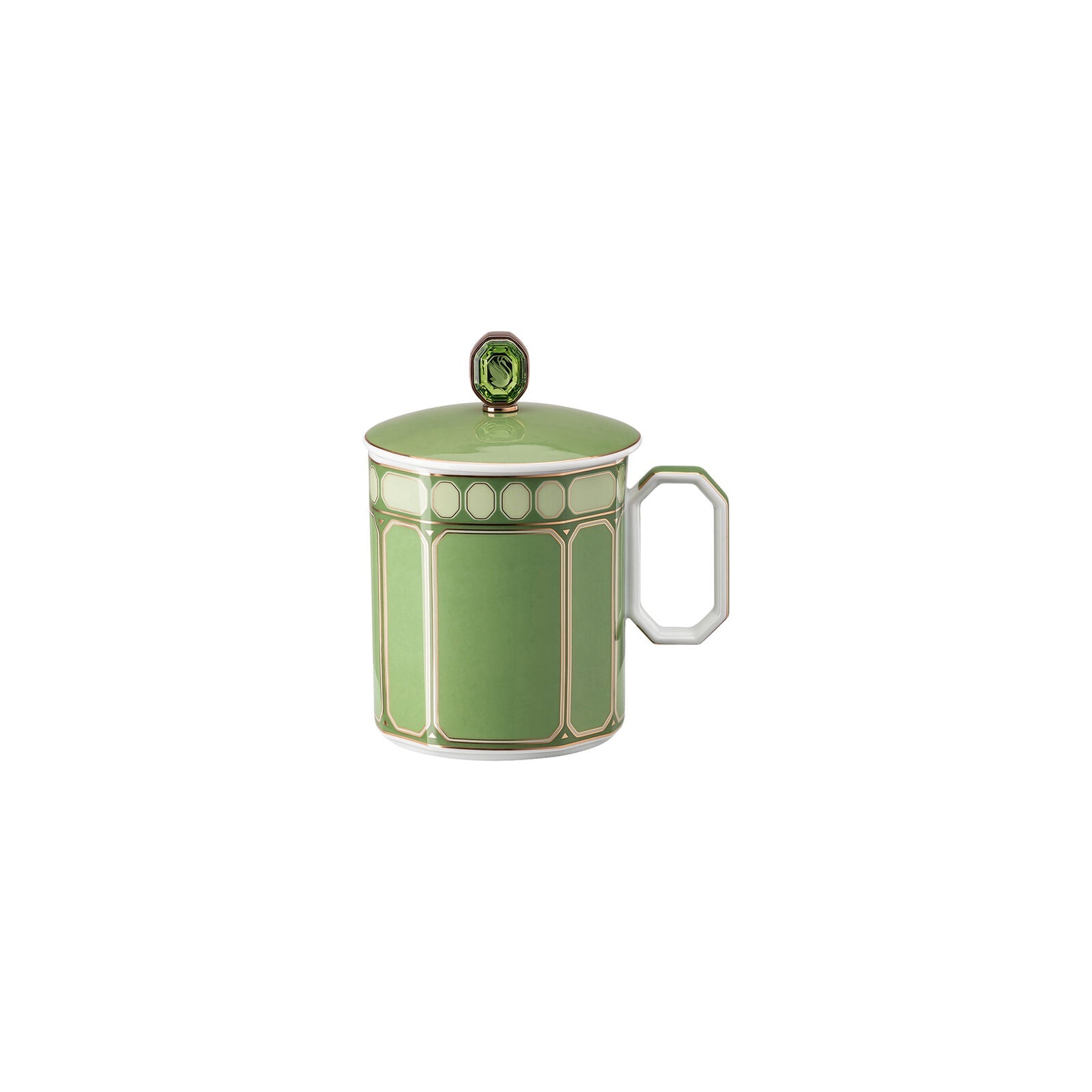 Swarovski x Rosenthal Signum Fern Mug With Lid -Rosenthal