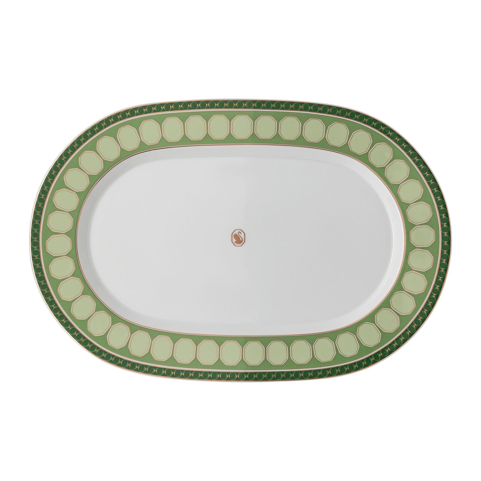 Swarovski x Rosenthal Signum Fern Platter 40cm -Rosenthal