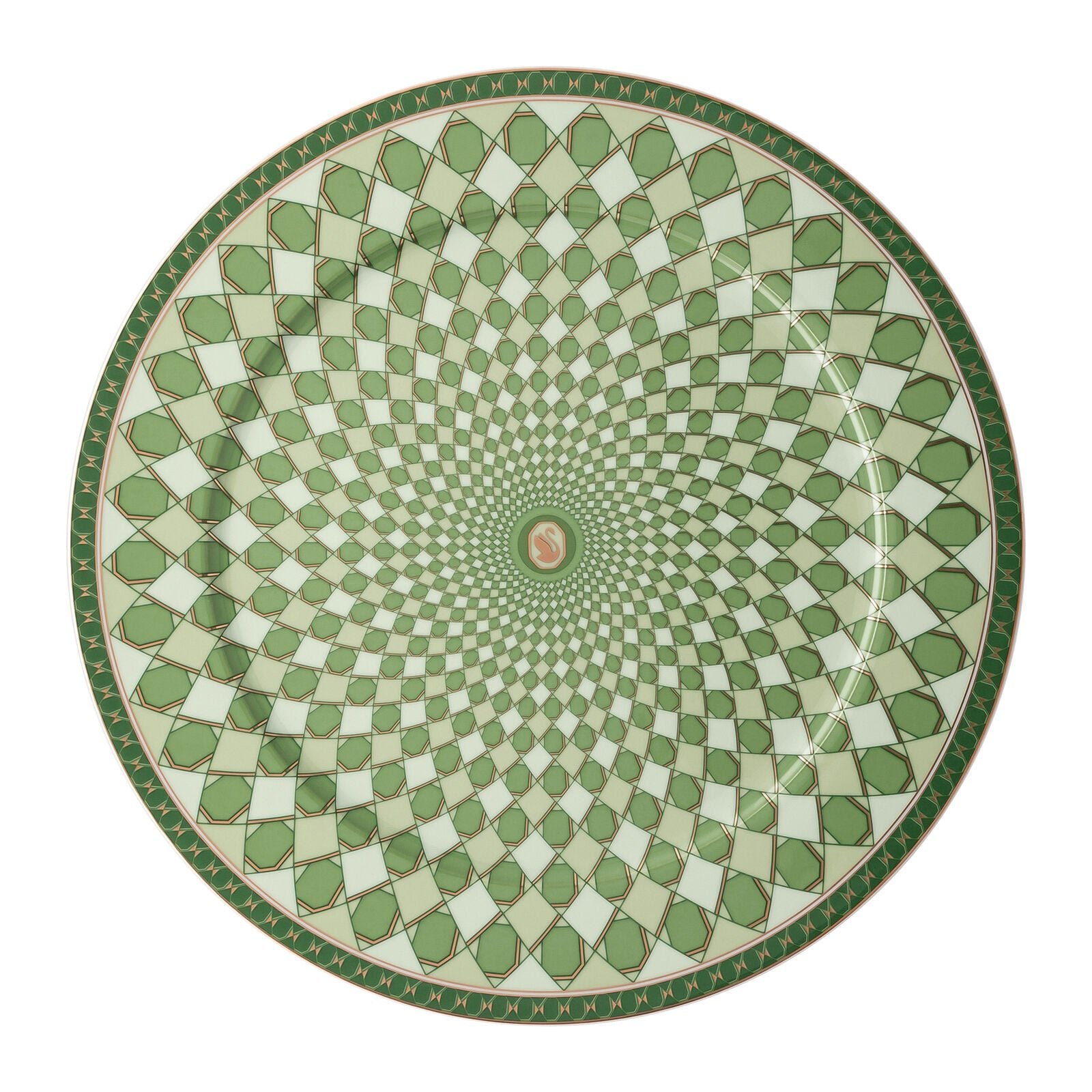 Swarovski x Rosenthal Signum Fern Service Plate -Rosenthal