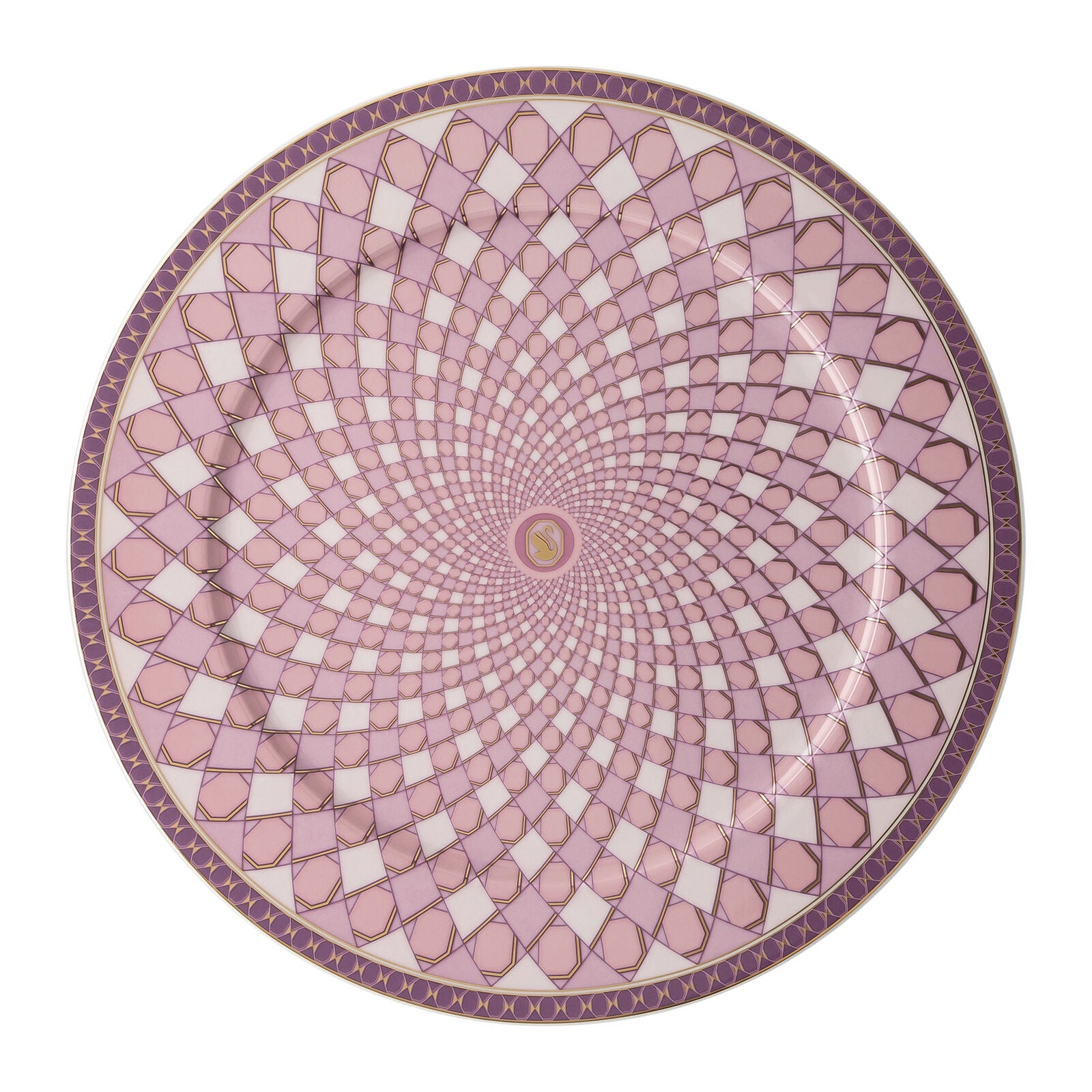Swarovski x Rosenthal Signum Rose Service Plate -Rosenthal