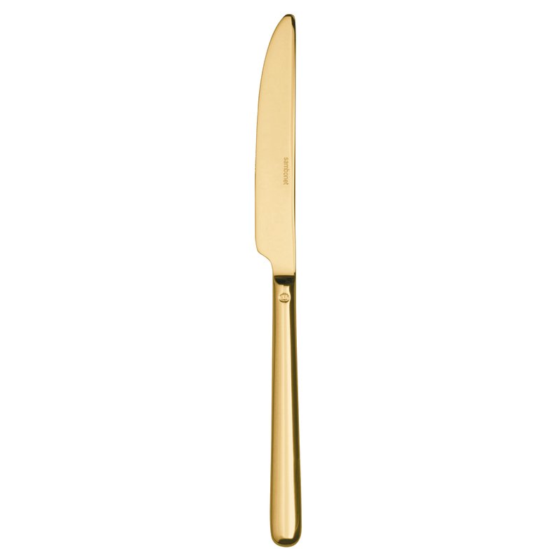 Table Knife S.h. Linear Pvd (Copper)(23.6cm) -Sambonet