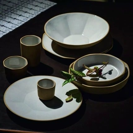 TERRA NOVA LUZ Plate Deep 26cm Set of 4 -United Tables