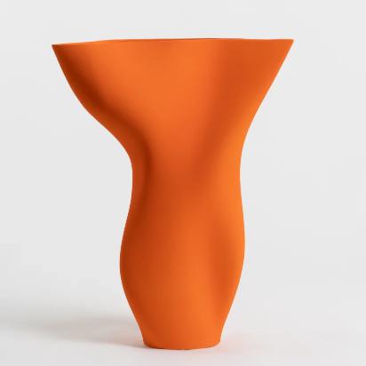 The Core Vase- Flame Orange -Claraval