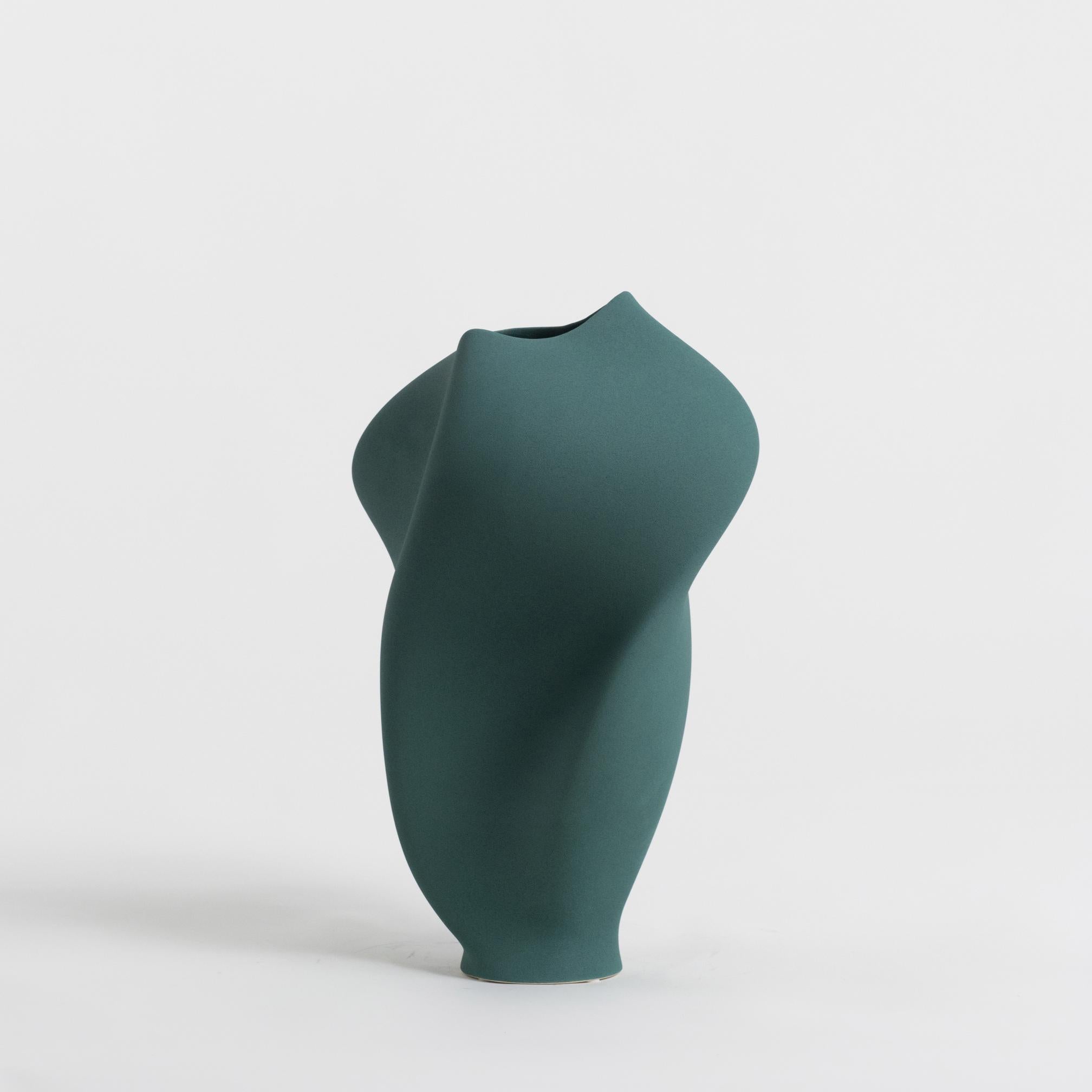 The Tear Vase - Pine Green -Claraval