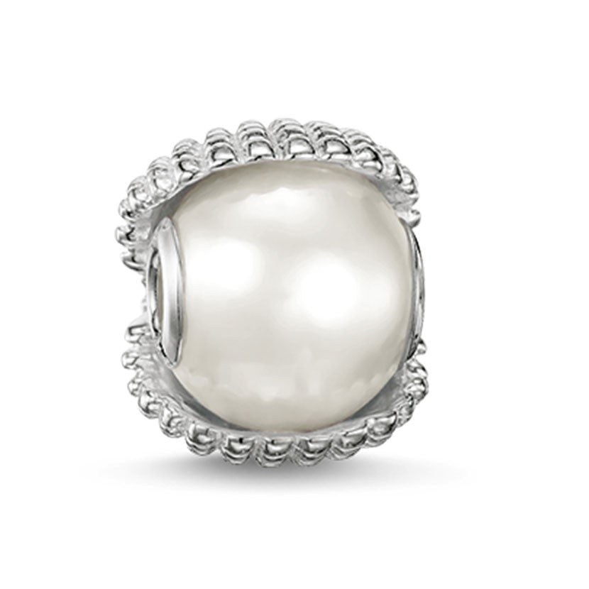 Thomas Sabo Karma Bead Ocean Treasure Sterling Silver & Pearl White K -Thomas Sabo