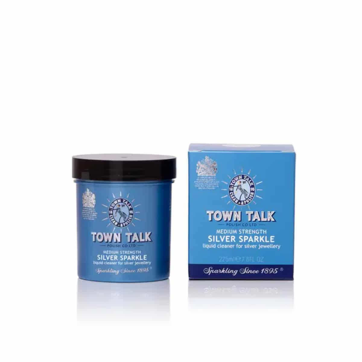 Town Talk Silver Sparkle M 225ml -Town Talk