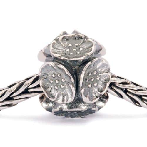 Troll Beads Cherry Blossom Sterling Silver 11449 -Troll Beads