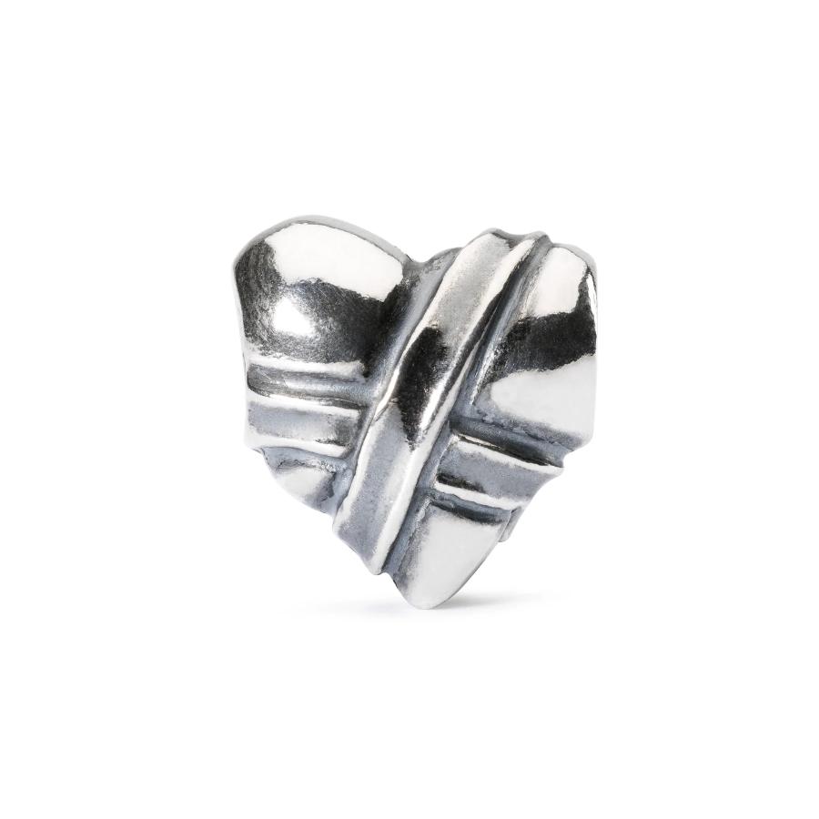 Troll Beads Heart Bow Sterling Silver 1004102012 -Troll Beads