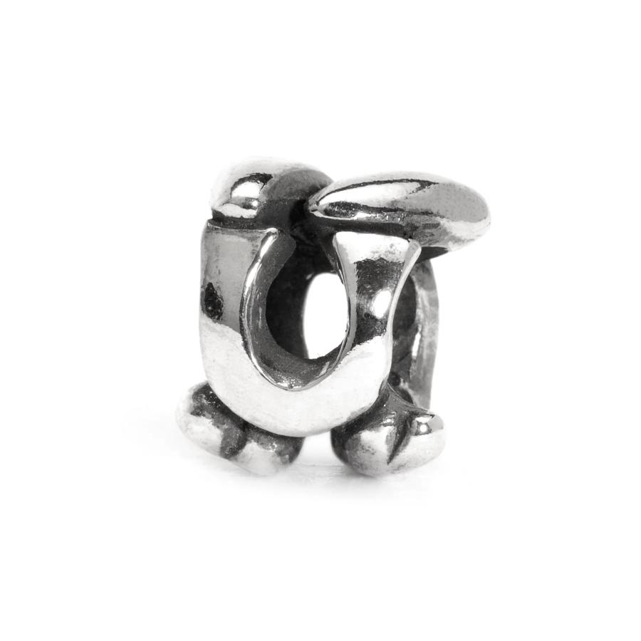 Troll Beads Letter U Sterling Silver 1144U -Troll Beads