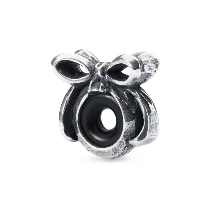 Troll BeadsSpacer Bow Silver -Troll Beads