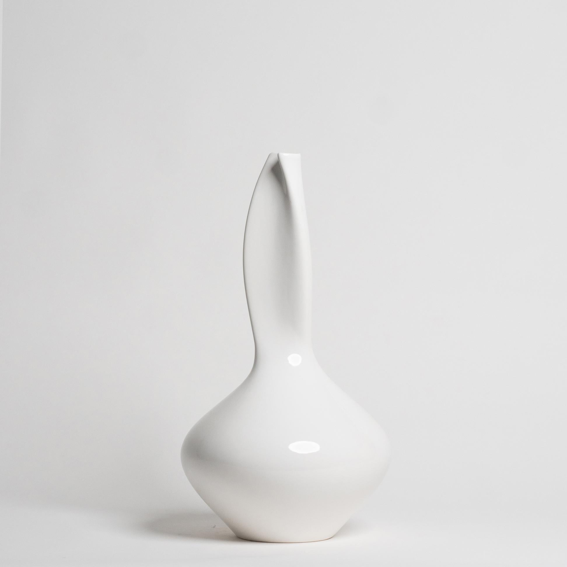 Vase Euphony - Glacier White -Claraval