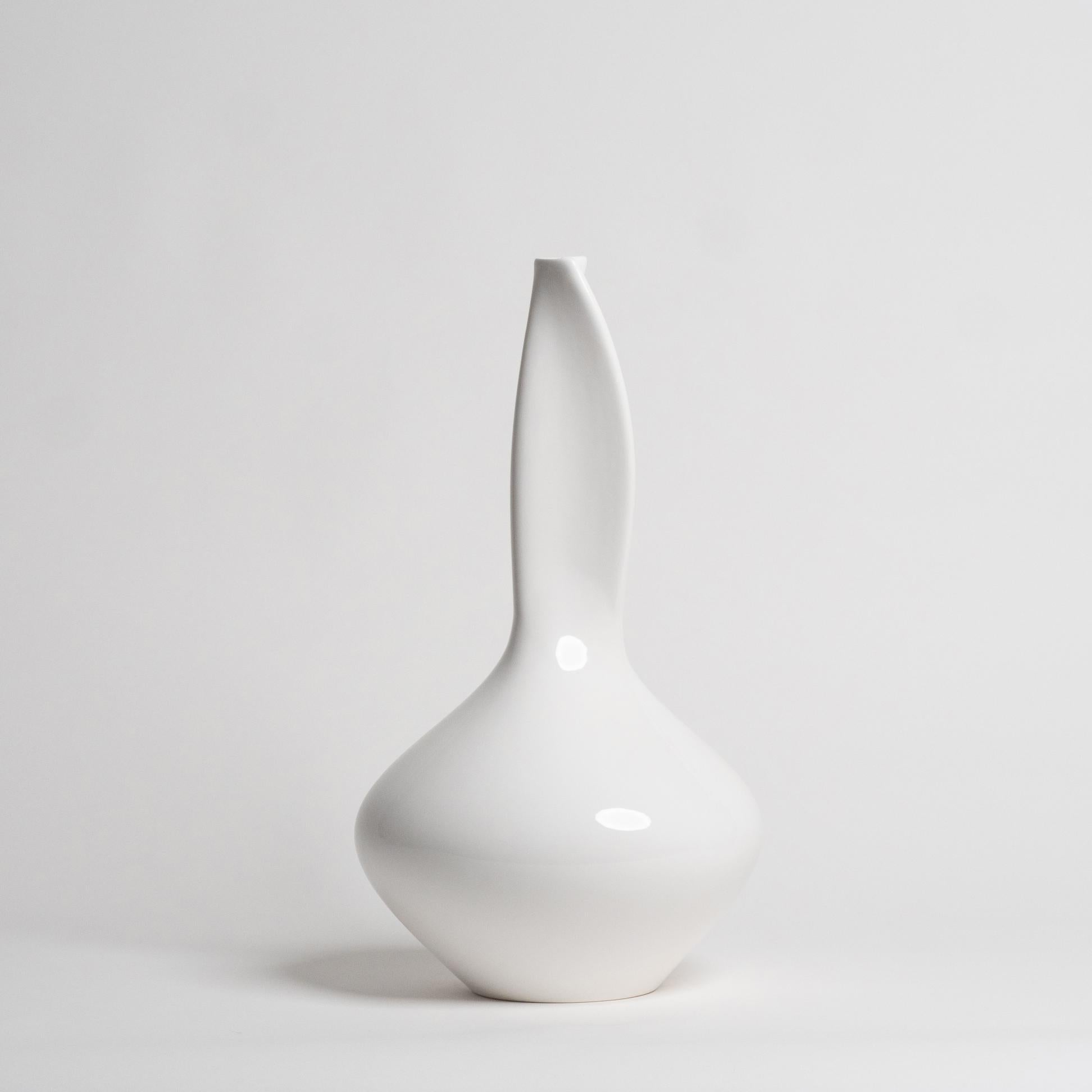 Vase Euphony - Glacier White -Claraval