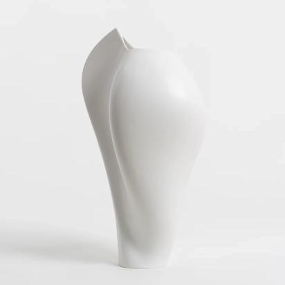 Vase The Promise - Pearl White -Claraval