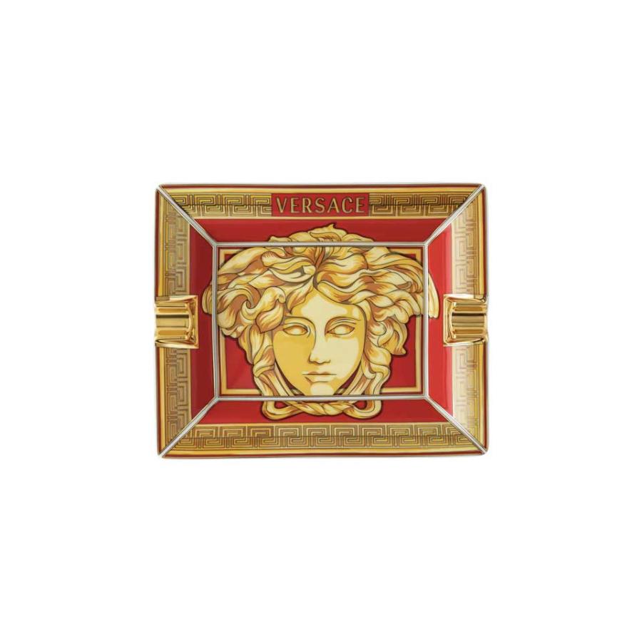 Versace Ashtray Medusa Amplified Golden Coin 13Cm -Versace