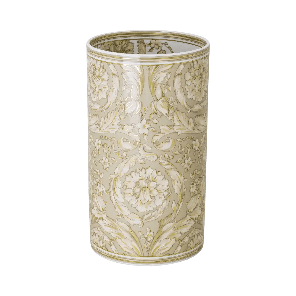 Versace Barocco Beige Vase 30cm -Versace
