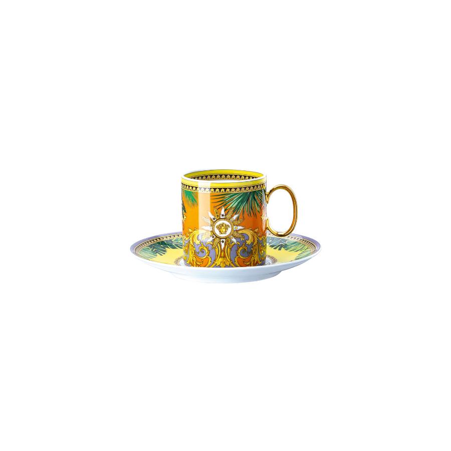 Versace Coffee Cup & Saucer Jungle Animalier -Versace