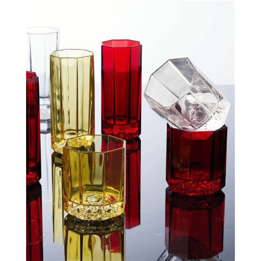 Versace Hb Tumbler Medusa Lumiere Amber Pair 15Cm -Versace