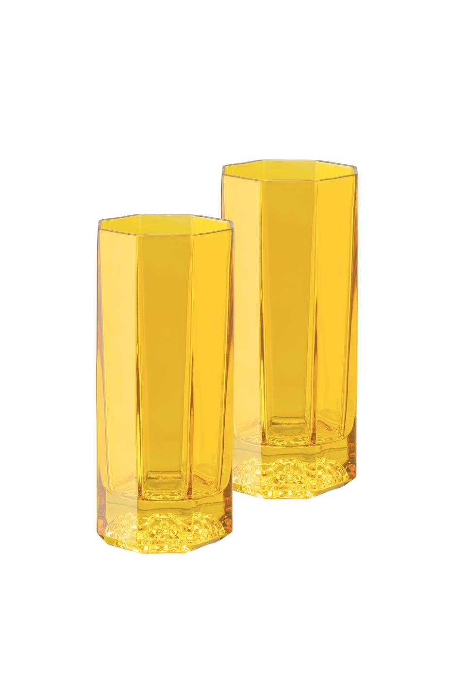 Versace Hb Tumbler Medusa Lumiere Amber Pair 15Cm -Versace