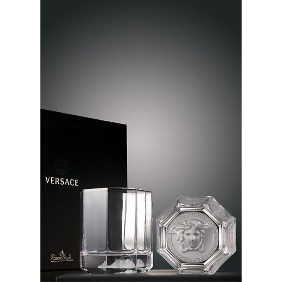 Versace Of Tumbler Medusa Lumiere Crystal Pair 9Cm -Versace