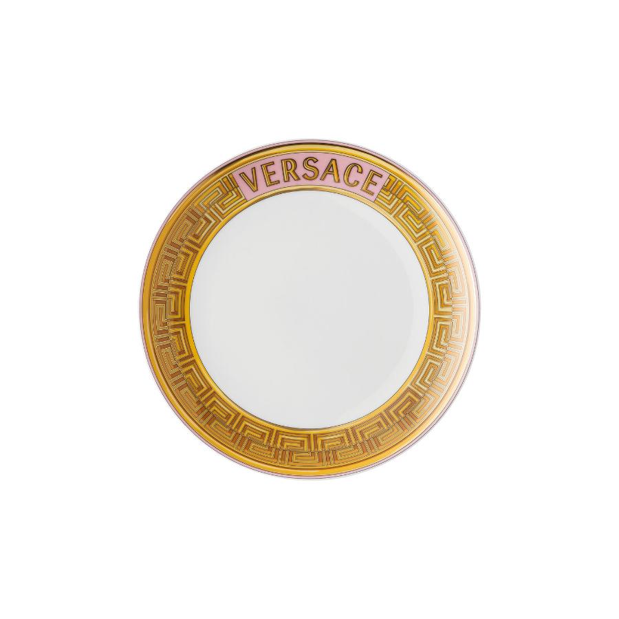 Versace Plate Medusa Amplified Coin Pink 21Cm -Versace