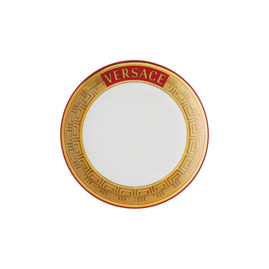 Versace Plate Medusa Amplified Golden Coin 21Cm -Versace