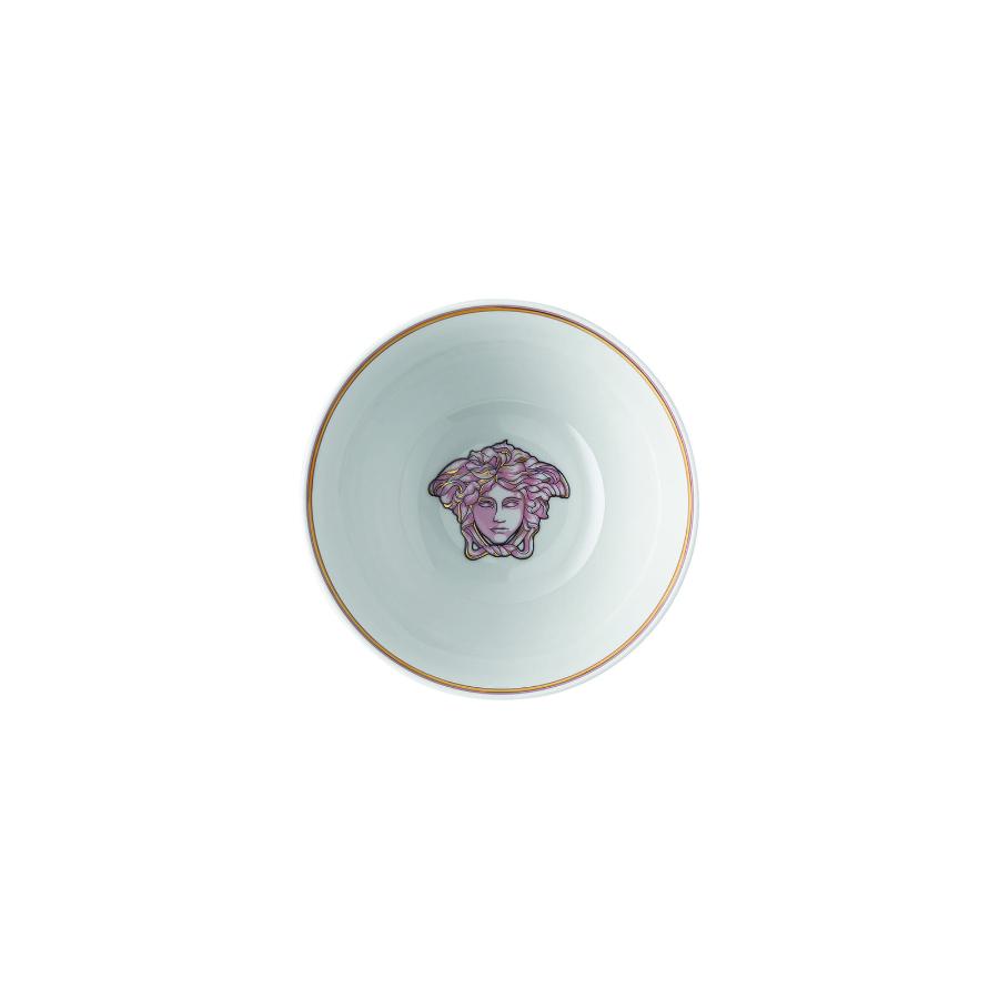 Versace Soup Bowl Medusa Amplified Coin Pink 15Cm -Versace