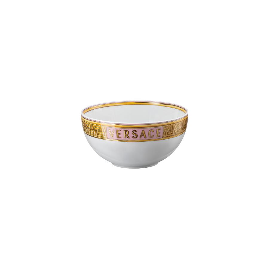 Versace Soup Bowl Medusa Amplified Coin Pink 15Cm -Versace