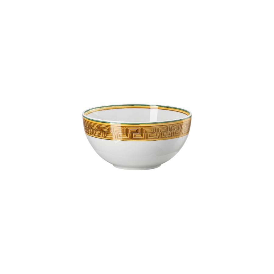 Versace Soup Bowl Medusa Amplified Green Coin 15Cm -Versace