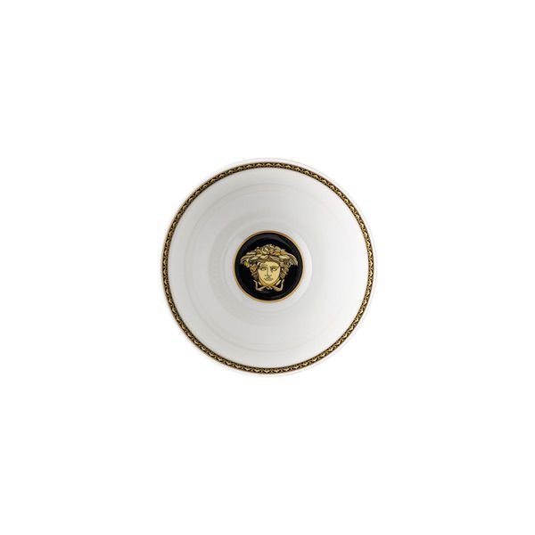 Versace Soup Bowl Virtus Gala Black 15Cm -Versace
