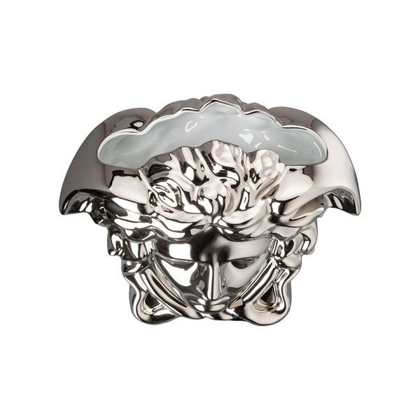 Versace Vase Medusa Grande SilVersace 21cm -Versace