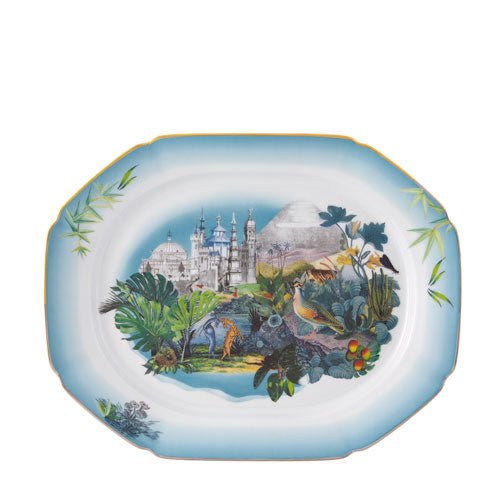 Vista Alegre Atlantis Platter Lacroix Reveries Small -Vista Alegre Atlantis