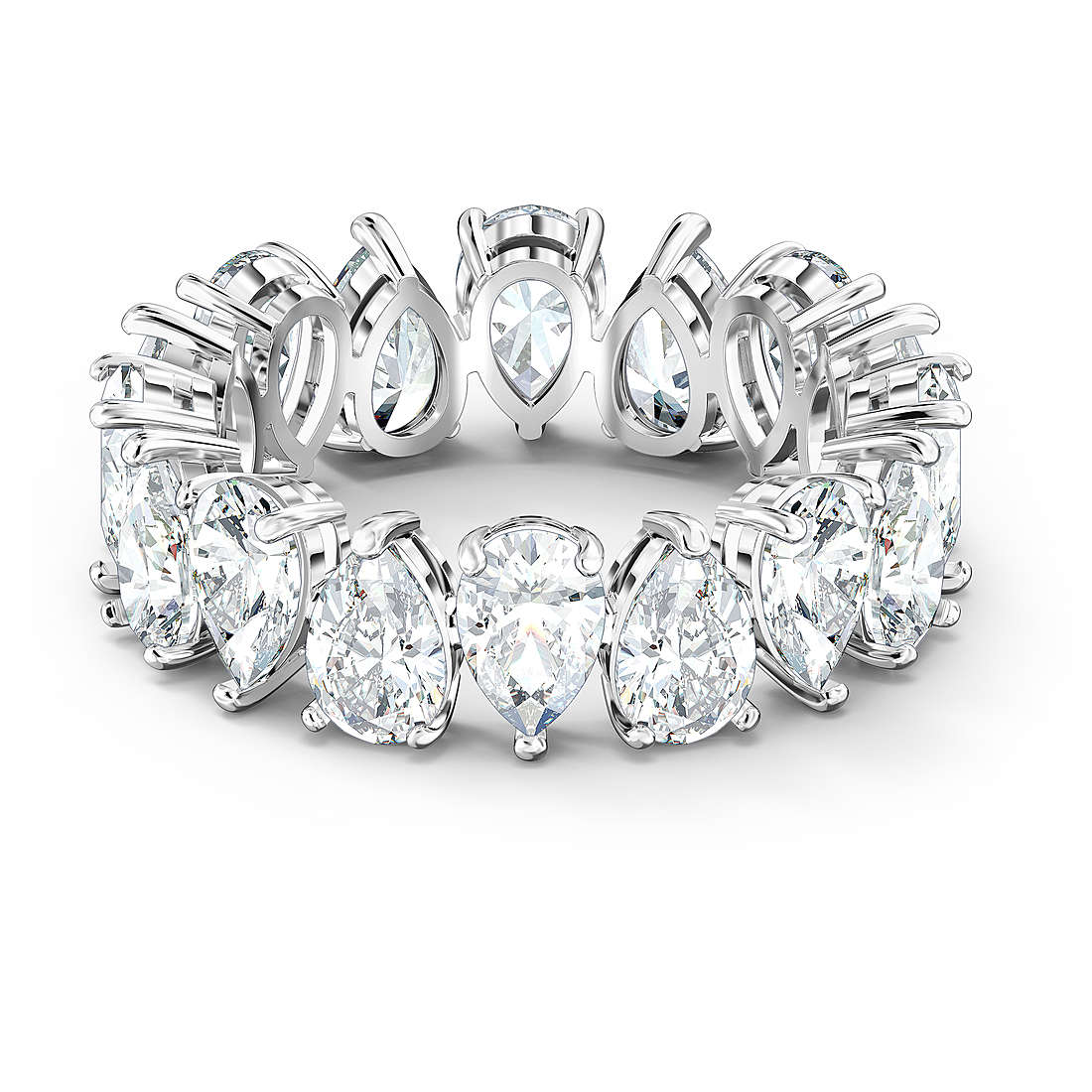 Vittore:ring Pear Czwh/Rhs -Swarovski
